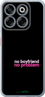 Силиконовый чехол no boyfriend no problem для ZTE Nubia V70 - 4549u-4083 изображение 