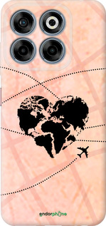 Силиконовый чехол Путешествуй для ZTE Nubia V70 - 4607u-4083 изображение 