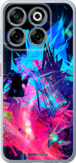 Силіконовий чехол Абстрактний чохол для ZTE Nubia V70 - 4681u-4083 изображение 