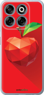 Силіконовий чехол Яблуко для ZTE Nubia V70 - 4696u-4083 изображение 