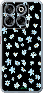 Силиконовый чехол Цветочный для ZTE Nubia V70 - 4900u-4083 изображение 