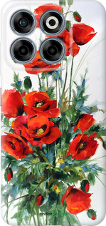 Силиконовый чехол Маки для ZTE Nubia V70 - 523u-4083 изображение 