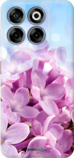 Силіконовий чехол Бузок для ZTE Nubia V70 - 527u-4083 изображение 