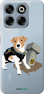 Силиконовый чехол Патрон v2 для ZTE Nubia V70 - 5321u-4083 изображение 