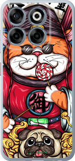 Силиконовый чехол № 5341 для ZTE Nubia V70 - 5341u-4083 изображение 