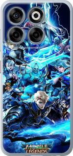 Силиконовый чехол № 5374 для ZTE Nubia V70 - 5374u-4083 изображение 