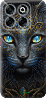 Силиконовый чехол Кошка для ZTE Nubia V70 - 5548u-4083 изображение 