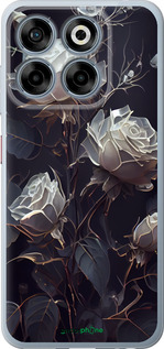 Силіконовий чехол Троянди 2 для ZTE Nubia V70 - 5550u-4083 изображение 