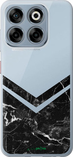 Силиконовый чехол Мраморный шеврон для ZTE Nubia V70 - 5570u-4083 изображение 