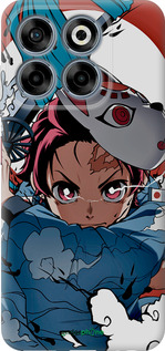 Силиконовый чехол Танджиро Камадо для ZTE Nubia V70 - 5574u-4083 изображение 