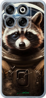 Силиконовый чехол Raccoon austronaut для ZTE Nubia V70 - 5581u-4083 изображение 