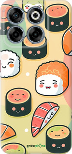 Силіконовий чехол Суші патерн для ZTE Nubia V70 - 5583u-4083 изображение 