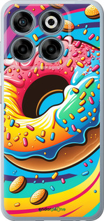 Силіконовий чехол Пончик веселка для ZTE Nubia V70 - 5584u-4083 изображение 