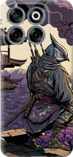 Силиконовый чехол Птица воин для ZTE Nubia V70 - 5587u-4083 изображение 