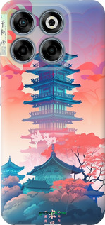Силиконовый чехол Япония монастырь для ZTE Nubia V70 - 5590u-4083 изображение 