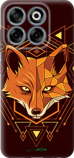 Силиконовый чехол Лиса геометрия для ZTE Nubia V70 - 5607u-4083 изображение 