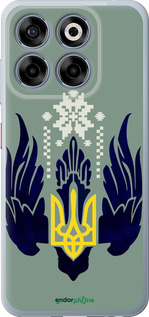 Силиконовый чехол Тризуб с крыльями для ZTE Nubia V70 - 5640u-4083 изображение 