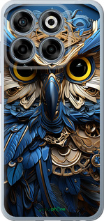 Силиконовый чехол Сова v2 для ZTE Nubia V70 - 5649u-4083 изображение 