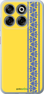 Силиконовый чехол Вышиванка 4 для ZTE Nubia V70 - 569u-4083 изображение 