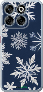 Силиконовый чехол 'Снежинки' для ZTE Nubia V70 изображение 6