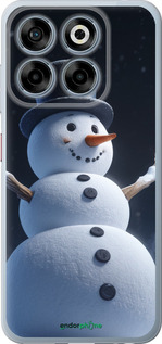 Силиконовый чехол 'Снеговик' для ZTE Nubia V70 изображение 7