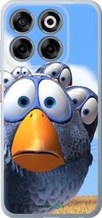 Силиконовый чехол Angry Birds для ZTE Nubia V70 - 6008u-4083 изображение 