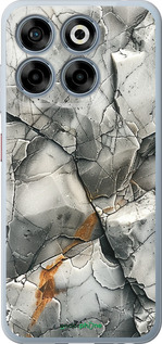 Силиконовый чехол Серый мрамор для ZTE Nubia V70 - 6041u-4083 изображение 