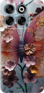 Силиконовый чехол Fairy Butterfly для ZTE Nubia V70 - 6048u-4083 изображение 