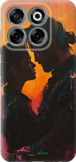 Силіконовий чехол Кохання на полотні для ZTE Nubia V70 - 6067u-4083 изображение 