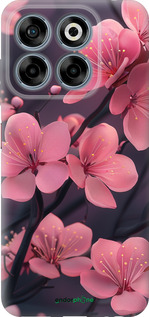 Силіконовий чохол 'Пурпурова сакура' для ZTE Nubia V70 зображення 5