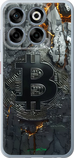 Силиконовый чехол Раскаленный биткойн для ZTE Nubia V70 - 6091u-4083 изображение 