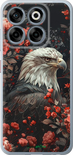 Силіконовий чехол Квітковий вартовий для ZTE Nubia V70 - 6102u-4083 изображение 