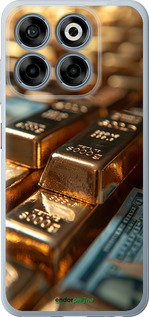 Силиконовый чехол Сияние золота для ZTE Nubia V70 - 6104u-4083 изображение 