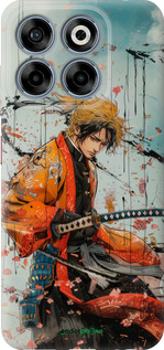 Силиконовый чехол Agatsuma Zenitsu: Убийца демонов для ZTE Nubia V70 - 6118u-4083 изображение 