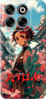 Силиконовый чехол Tanjiro Kamado для ZTE Nubia V70 - 6132u-4083 изображение 