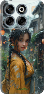 Силіконовий чехол Anime-girl для ZTE Nubia V70 - 6133u-4083 изображение 