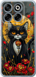 Силиконовый чехол China Cat для ZTE Nubia V70 - 6134u-4083 изображение 