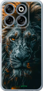 Силиконовый чехол Лев в сумерках для ZTE Nubia V70 - 6154u-4083 изображение 