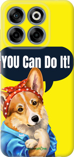 Силиконовый чехол чехол с корги You Can Do It для ZTE Nubia V70 - 6184u-4083 изображение 