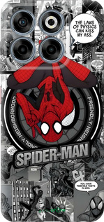 Силіконовий чехол Человек паук для ZTE Nubia V70 - 6279u-4083 изображение 