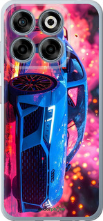 Силиконовый чехол Ауди для ZTE Nubia V70 - 6286u-4083 изображение 