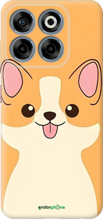 Силиконовый чехол Милый пес для ZTE Nubia V70 - 6296u-4083 изображение 