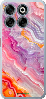 Силиконовый чехол Мрамор 2 для ZTE Nubia V70 - 6307u-4083 изображение 