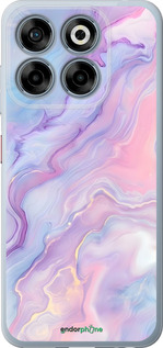 Силиконовый чехол Нежный мрамор для ZTE Nubia V70 - 6310u-4083 изображение 