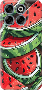 Силіконовий чехол Кавун для ZTE Nubia V70 - 6315u-4083 изображение 