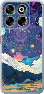 Силіконовий чехол Креативний арт для ZTE Nubia V70 - 6322u-4083 изображение 