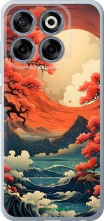 Силиконовый чехол Природа японии для ZTE Nubia V70 - 6327u-4083 изображение 