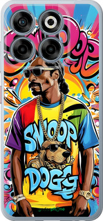 Силиконовый чехол Снуп дог для ZTE Nubia V70 - 6348u-4083 изображение 