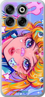 Силиконовый чехол Сейлор Мун 4 для ZTE Nubia V70 - 6353u-4083 изображение 