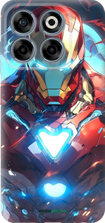 Силиконовый чехол Железный человек для ZTE Nubia V70 - 6372u-4083 изображение 